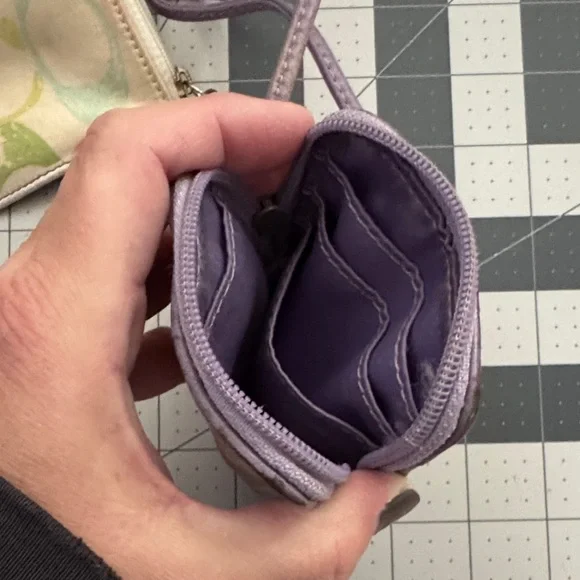 Coach Purple Wallet and Accessories Lot - Picture 5 of 5